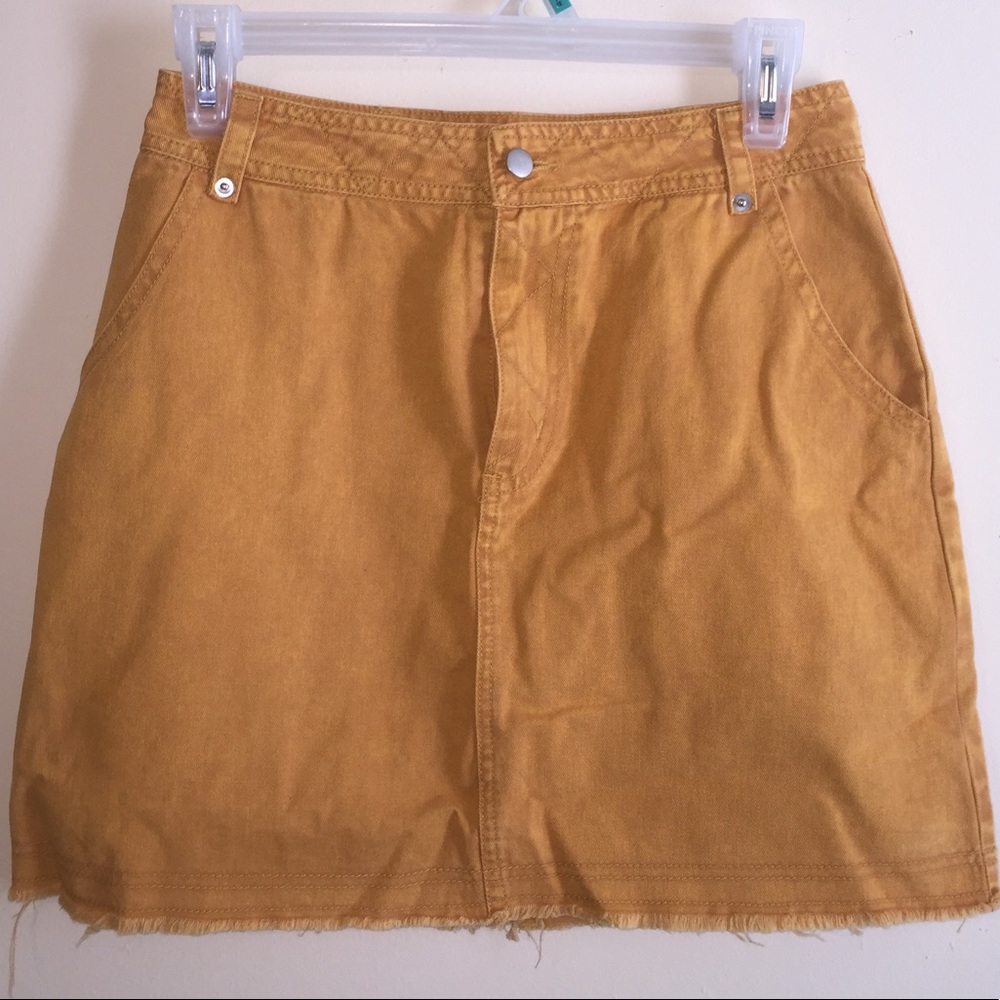 Orange skirt